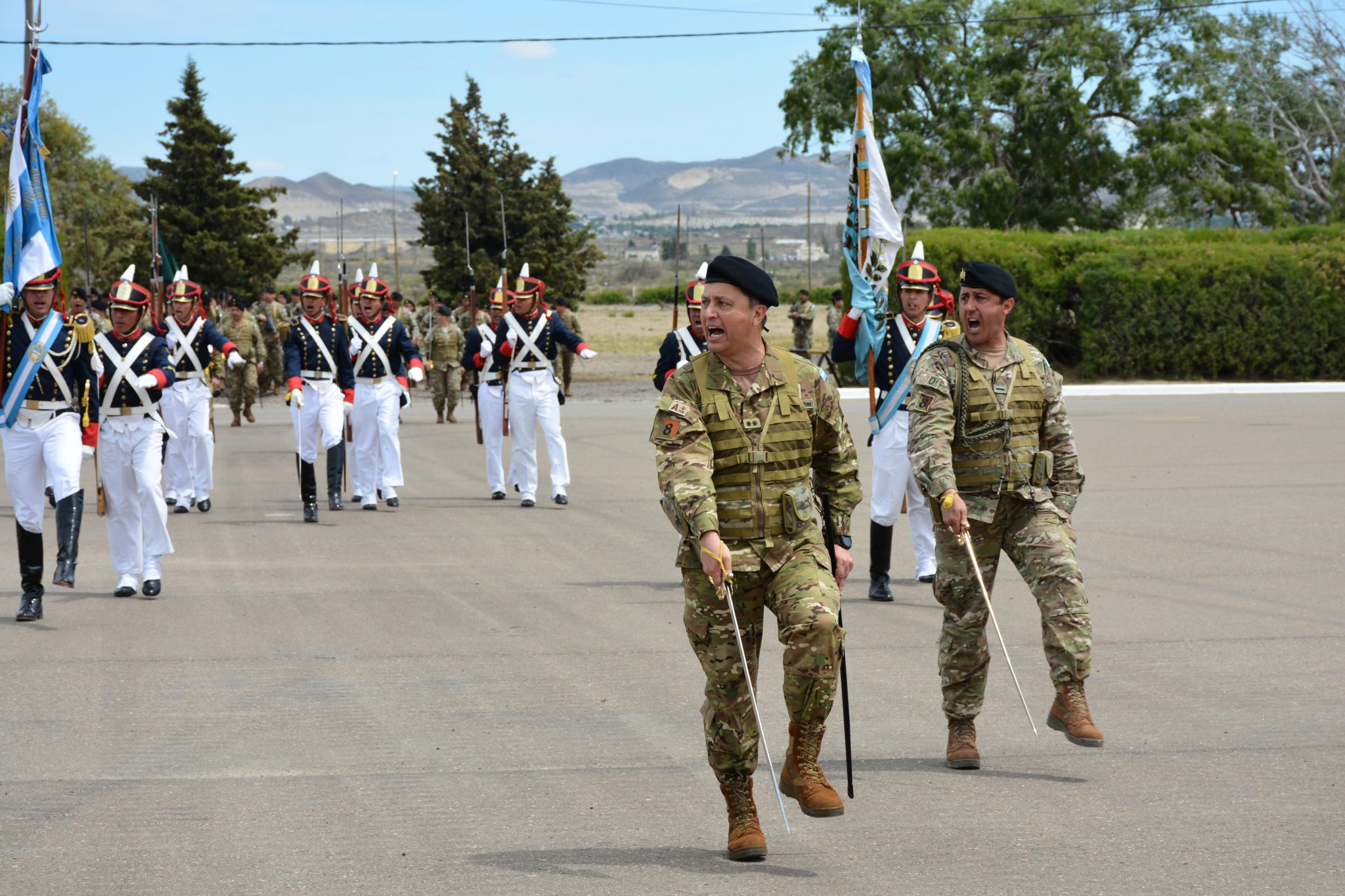 Puesta En Posesión Del Nuevo Jefe Del Regimiento De Infantería ...